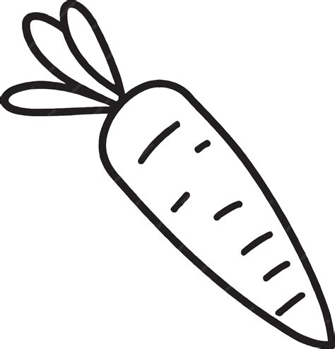 carrot drawing|carrot drawing black and white.